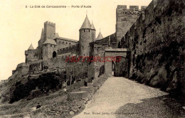 CPA CARCASSONNE - PORTE D'AUDE - Carcassonne