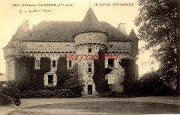 CPA CANTAL - CHATEAU D'AUZERS - Autres & Non Classés