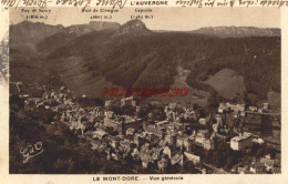 CPA LE MONT DORE - VUE GENERALE - Le Mont Dore