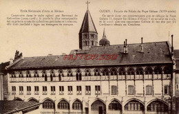 CPA CLUNY - ECOLE DES ARTS ET METIERS - FACADE DU PALAIS DU PAPE GELASE - Cluny