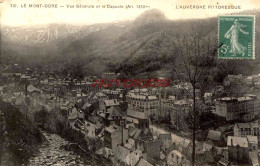 CPA LE MONT DORE - VUE GENERALE ET LE CAPUCIN - Le Mont Dore