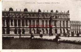 CPA VERSAILLES - FACADE DU CHATEAU - Versailles