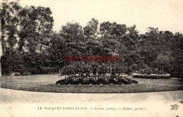 CPA LE TOUQUET - PARIS PLAGE - JARDIN PUBLIC - Le Touquet