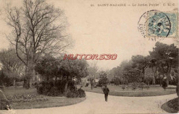 CPA SAINT NAZAIRE - LE JARDIN PUBLIC - Saint Nazaire