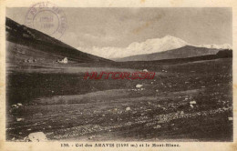 CPA COL DES ARAVIS - ET LE MONT BLANC - Sonstige & Ohne Zuordnung