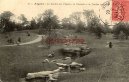 CPA ANGERS - LE JARDIN DE PLANTES, LA CASCADE ET LA RIVIERE - Angers