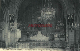 CPA PARAY LE MONIAL - INTERIEUR DE LA CHAPELLE DES APPARITIONS - Paray Le Monial