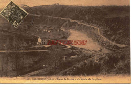 CPA GARGILESSE - (INDRE) - ROUTES DE BARAIZE ET DU MOULIN DE GARGILESSE - Autres & Non Classés