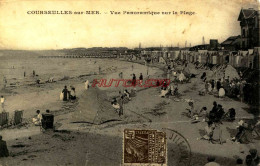 CPA COURSEUILLES SUR MER - 14 - VUE PANORAMIQUE DE LA PLAGE - Autres & Non Classés