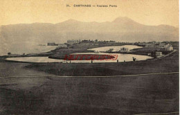 CPA CARTHAGE - TUNISIE - ANCIENS PORTS - Tunisie