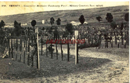 CPA VERDUN - CIMETIERE MILITAIRE FAUBOURG PAVE - Verdun