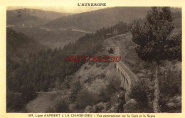 CPA  - 63 - LIGNE D'AMBERT  LA CHAISE DIEU - VUE SUR LA GARE  ET LA SAGNE - Autres & Non Classés