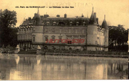 CPA RAMBOUILLET - LE CHATEAU VU DES ILES - Rambouillet (Château)