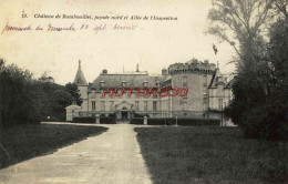 CPA RAMBOUILLET - CHATEAU FACADE NORD ET ALLEE DE L'INSPECTION - Rambouillet (Schloß)