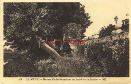 CPA LE MANS - RUINES GALLO ROMAINES AU BORD DE LA SARTHE - ND - Le Mans