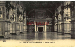 CPA FONTAINEBLEAU - PALAIS - GALERIE HENRI II - Fontainebleau
