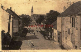 CPA SAINT MARTIN EN BRESSE - (S. ET L.) - RUE DU BOURG - Andere & Zonder Classificatie