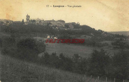 CPA LANGRES - VUE GENERALE - Langres