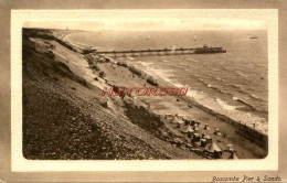 CPA BOSCOMBE - ENGLAND - PIER ET SANDS - Otros & Sin Clasificación