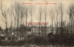 CPA PONT LEVOY - 41 - LE CLOCHER ET LA FACADE DE L'ABBAYE - Autres & Non Classés