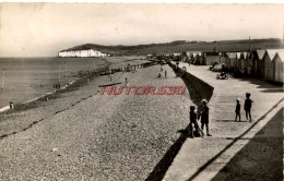 CPSM QUIBERVILLE SUR MER - (SEINE INF.) - LES CABINES - Autres & Non Classés