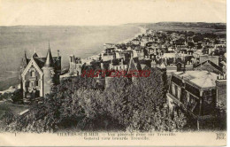 CPA VILLERS SUR MER - VUE GENERALE PRISE DE TROUVILLE - ND - Villers Sur Mer