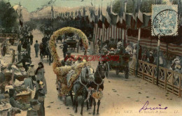 CPA NICE - LA BATAILLE DE FLEURS - LL - Carnaval