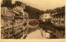 CPA SAINT JEAN PIED DE PORT - VIEILLES MAISONS SUR LA NIVE - Saint Jean Pied De Port