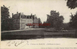 CPA SAINT BONNET DE JOUX - 71 - CHATEAU DES HAUTS - Autres & Non Classés