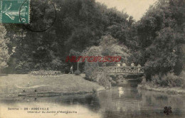 CPA ABBEVILLE - INTERIEUR DU JARDIN D'HEMMONVILLE - Abbeville