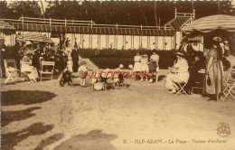 CPA ISLE-ADAM - 95 - LA PLAGE - PLAISIRS D'ENFANTS - L'Isle Adam