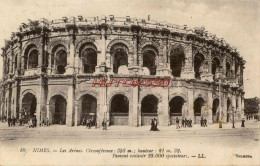 CPA NIMES - LES ARENES - Nîmes