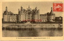 CPA CHAMBORD - CHATEAU - FACADE SEPTENTRIONALE - Chambord