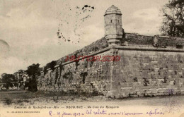 CPA ROCHEFORT SUR MER - 17 - ENVIRONS - BROUAGE - UN COIN DES REMPARTS - Rochefort