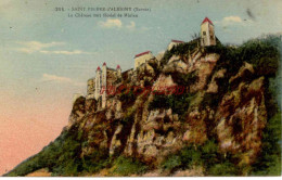 CPA SAINT PIERRE D'ALBIGNY - (SAVOIE) - LE CHATEAU FORT FEODAL DE MIOLAN - Saint Pierre D'Albigny