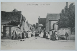 Cpa 1908 BELLECHAUME La Rue Sachot - MAY11 - Autres & Non Classés