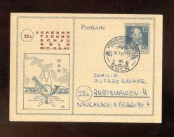 "ALL. BESETZUNG" 1947, Postkarte Mit Privatem Zudruck "VERKEHR TAGUNG SCHAU KOELN", SSt. (A2139) - Entiers Postaux