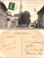 78 - Yvelines - Verneuil Sur Seine - L'église Et La Place Notre-Dame - Verneuil Sur Seine