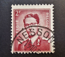 Belgie Belgique - 1953 - OPB/COB N°  925  ( 1 Value )  -  Koning Boudewijn - Marchand  -  Obl. Nessonvaux - Used Stamps