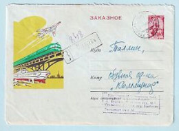 USSR 1962.0403. Postal Transport. Prestamped Cover, Used - 1960-69