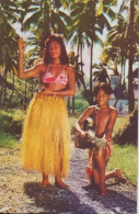 Cpsm Danseuse Tahitienne - Polynésie Française