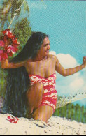 Cpsm Beauté  Tahitienne - Frans-Polynesië