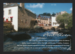 PONT-AVEN (29 Finistère) Vieux Moulin Sur L'Aven Et Commerce - Pont Aven