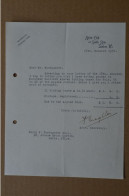 1933 Lettre Signée J. Oughton Alpine Club à H. Montagnier Alpiniste Explorateur - Sportspeople