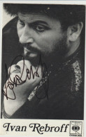 Ivan Rebroff -  Carte Dédicacée- (G.2829) - Signed Photographs