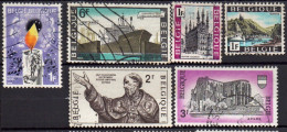 Belgique 19681969 - 6 Timbres  COB 1478 à 1483 - Oblitérés