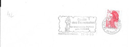 Lettre Entière Flamme 1989  Montpellier Herault - Mechanical Postmarks (Advertisement)