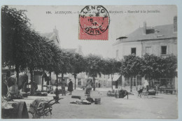 Cpa 1907 ALENCON La Place Du Bas De Montsort Marché à La Ferraille - MAY11 - Alencon