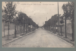 CP - 89 - Villeneuve-la-Guyard - Avenue De La Gare - Villeneuve-la-Guyard