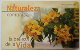 Argentina 20 Units Chip Card - Flora Auto9ctona - Tecoma - Argentinië